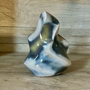 Orcha agate flame crystal